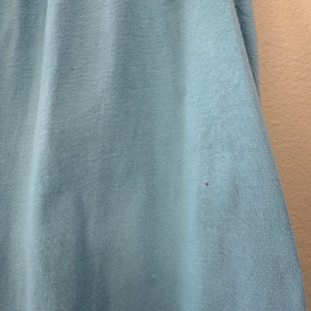 MINI BODEN A Line Flutter Sleeve Dress 3-4 Delphinium Retro Blue Jersey Toddler - Picture 5 of 9